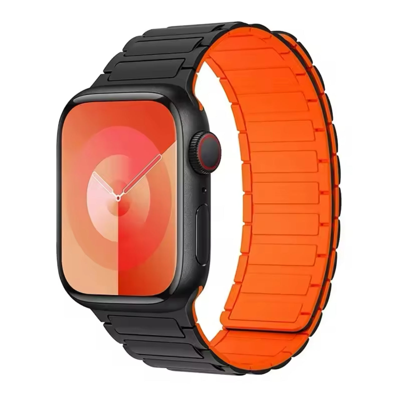 Magnets ch laufe für Apple Uhren armbänder 44mm 40mm 49mm 45mm 41mm 38mm Silikon armband iwatch Serie 9 8 7 6 5 4 3 se ultra 2 Armband