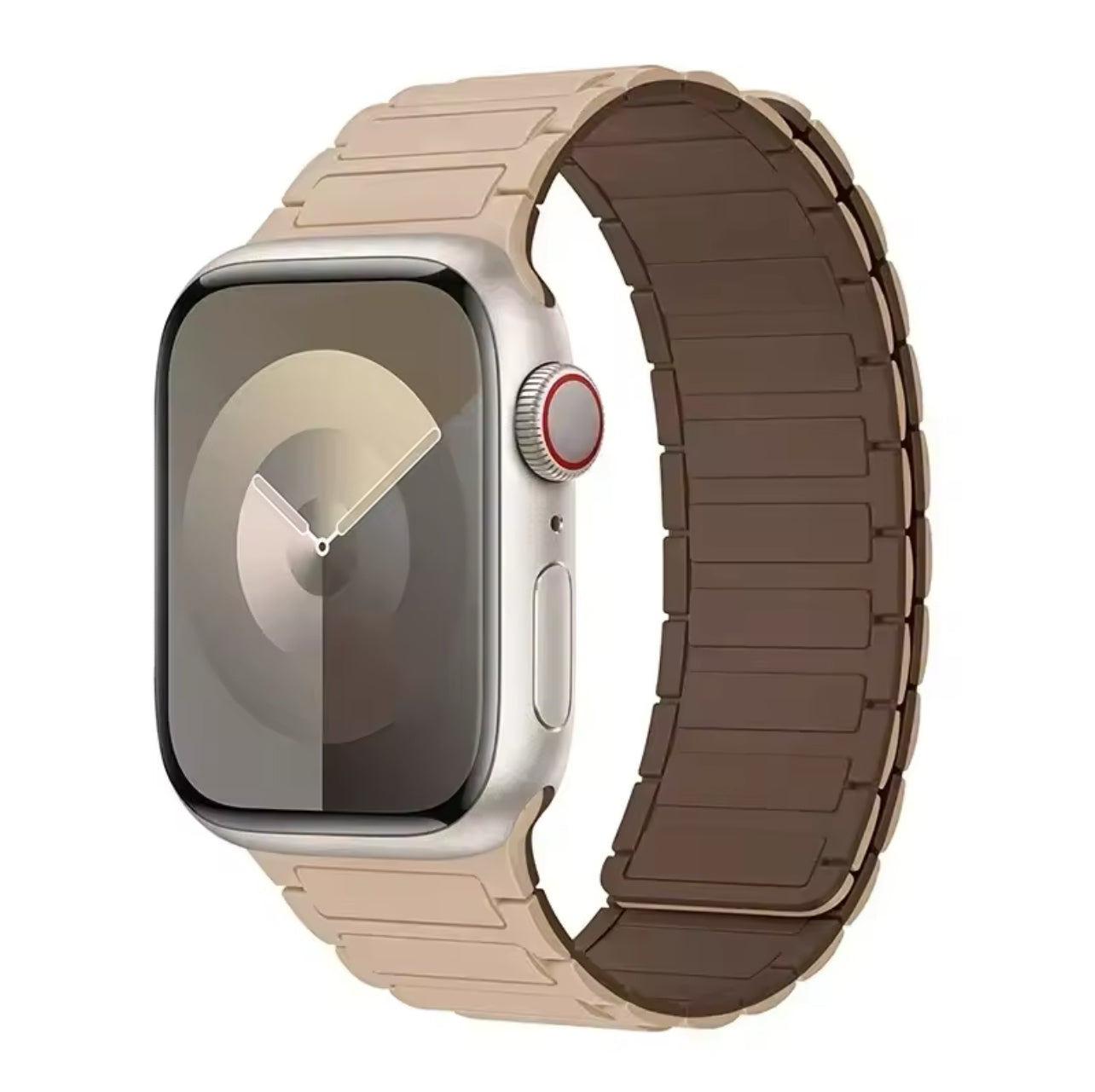 Magnets ch laufe für Apple Uhren armbänder 44mm 40mm 49mm 45mm 41mm 38mm Silikon armband iwatch Serie 9 8 7 6 5 4 3 se ultra 2 Armband